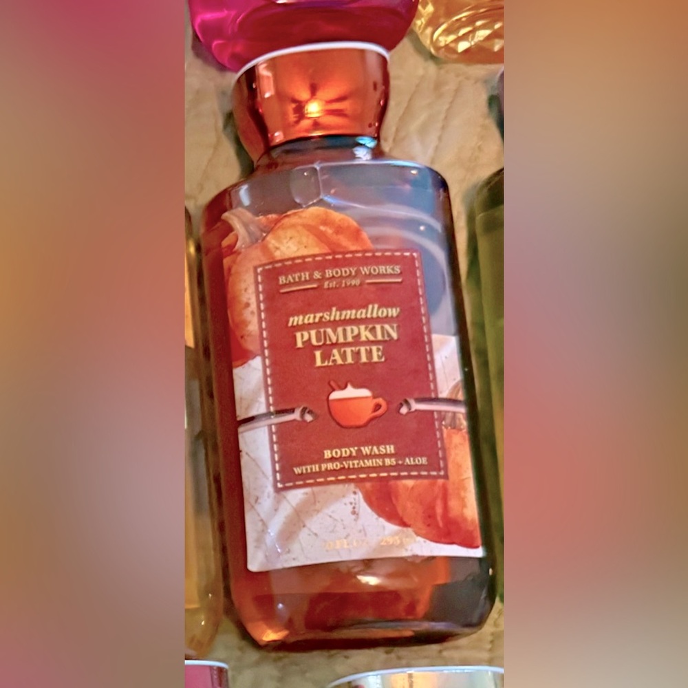 Bath & Body Works Marshmallow Pumpkin Latte Body Wash 10 Oz